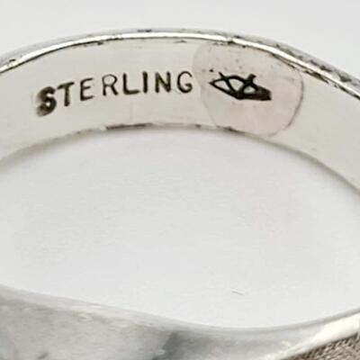 Sterling silver men's ring size 10