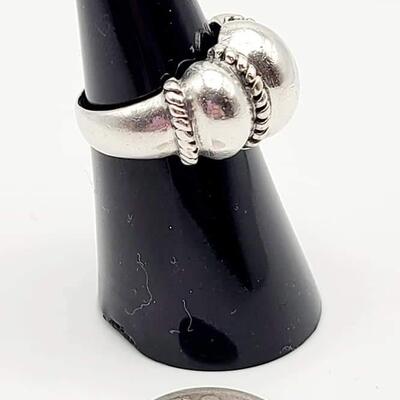 Sterling silver ring size 6 3/4