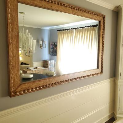 Beautiful large framed mirror