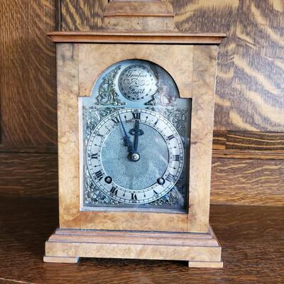 Antique Tempus Fugit Mantel Clock