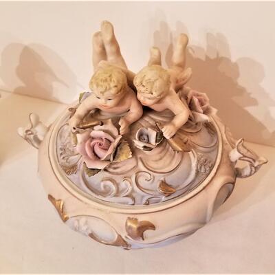 Lot #208  Vintage Bisque Porcelain Lot - CHERUBS