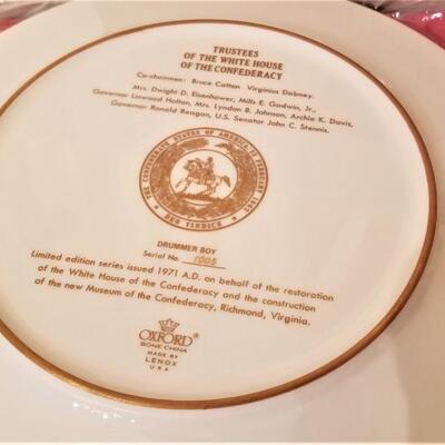 Lot #215 Lenox Museum of the Confederacy 1971 LImited Edition Plate - Scarce