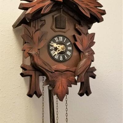 Lot #216  Vintage German Cuckoo Clock in Working Condition