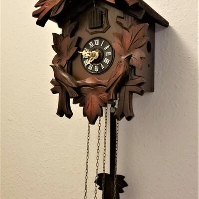 Lot #216  Vintage German Cuckoo Clock in Working Condition