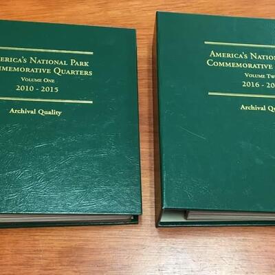 2 State Quarter books complete  2010 to 2015 & 2016 to 2020 . Reserve