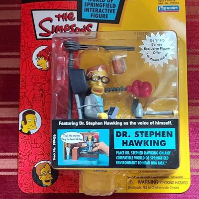 A 065 ,  Dr. Stephen Hawking action figure, the Simpsons