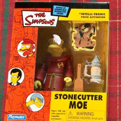 A 113 , Stone cutter Moe action figure