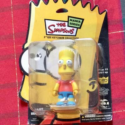 A 128  Bart Simpson action figure