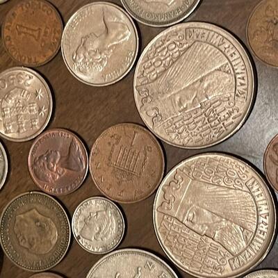 Lot of Vintage Foreign Coins