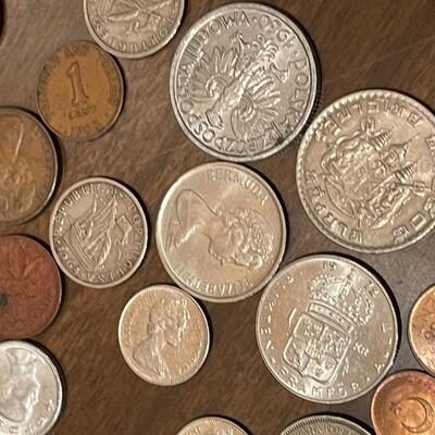 Lot of Vintage Foreign Coins