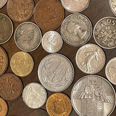 Lot of Vintage Foreign Coins
