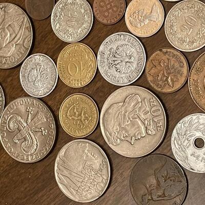 Lot of Vintage Foreign Coins
