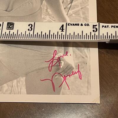 Vintage Autographed Photo of Nancy Sinatra