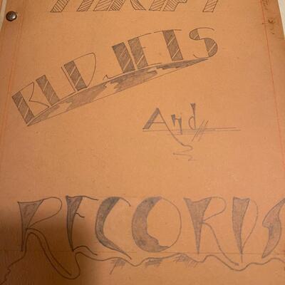 Vintage Collection of Handwritten High School Notes and Reports