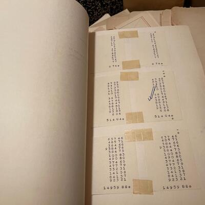 Vintage Collection of Handwritten High School Notes and Reports