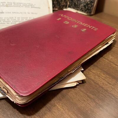 Collection of Personal Journals of a WWII War Hero