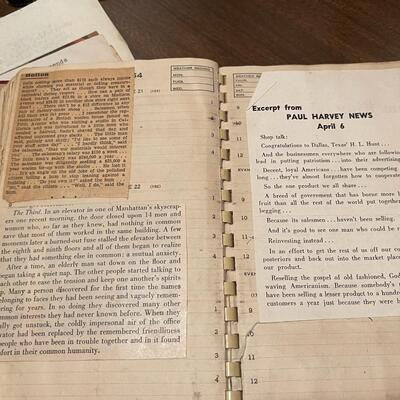 Collection of Personal Journals of a WWII War Hero