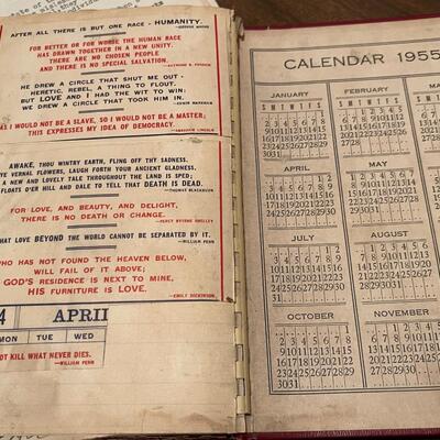 Collection of Personal Journals of a WWII War Hero