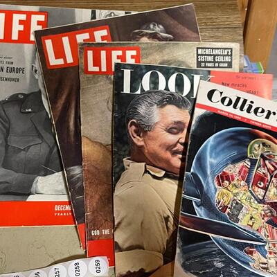 Large Collection of WWII Newspapers and More