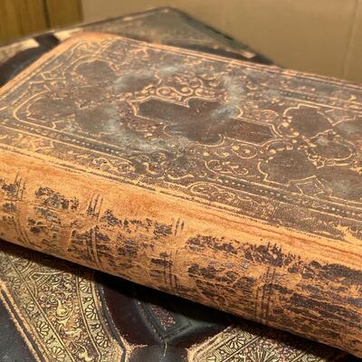Collection of 4 1800's Bibles