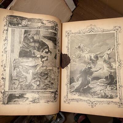 Collection of 4 1800's Bibles