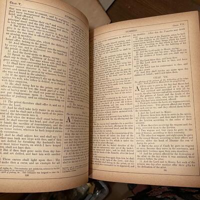 Collection of 4 1800's Bibles