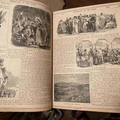 Collection of 4 1800's Bibles