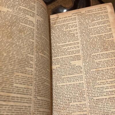 Collection of 4 1800's Bibles