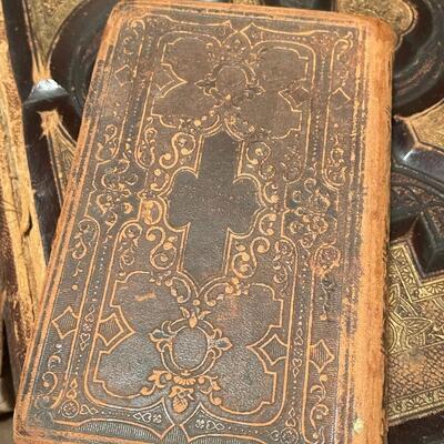 Collection of 4 1800's Bibles