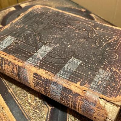 Collection of 4 1800's Bibles