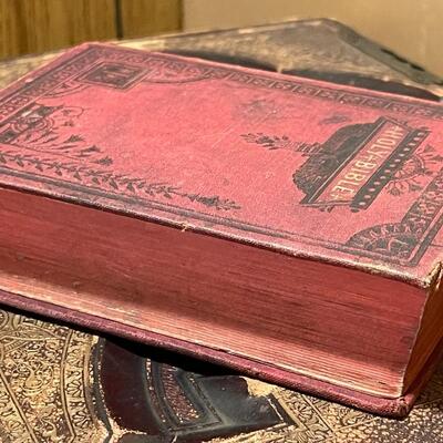 Collection of 4 1800's Bibles