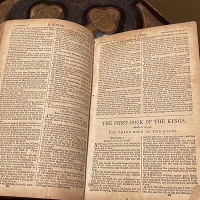 Collection of 4 1800's Bibles