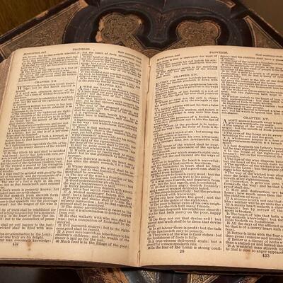 Collection of 4 1800's Bibles