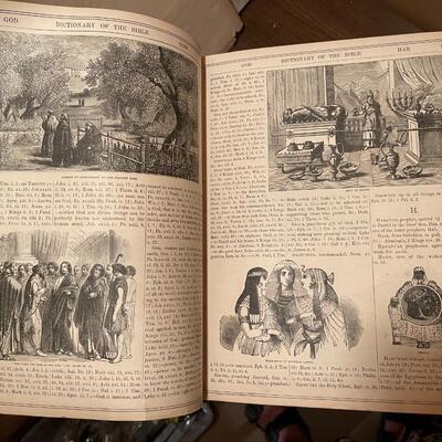 Collection of 4 1800's Bibles