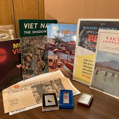 Collection of Vietnam Memorabilia