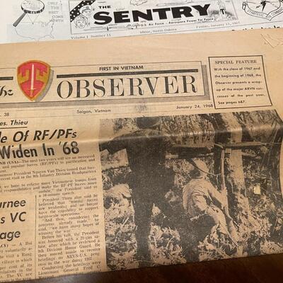 Collection of Vietnam Memorabilia