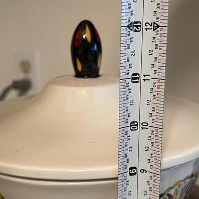 MCM Cookie Jar and Bowl