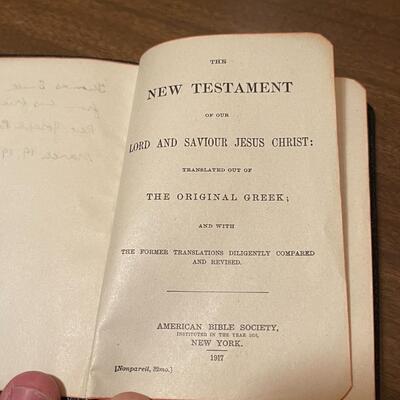 Collection of Bibles from 1900's