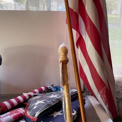 Lot of US Flags