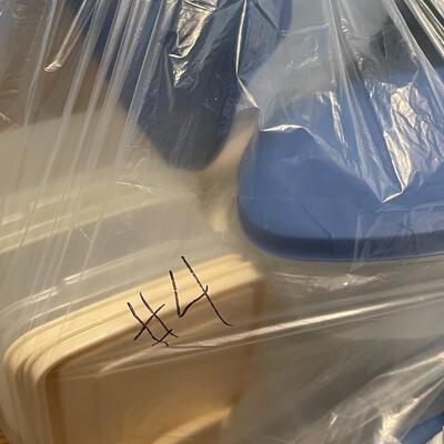 Lot of Rubbermaid Storage Containers