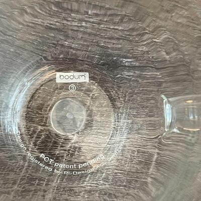 Lot of 7 Bodum Glass Mugs