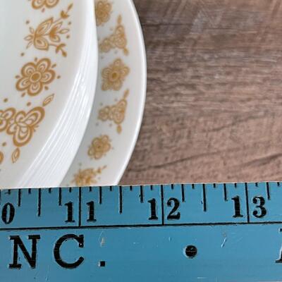 Large Lot of Vintage Butterfly Gold Corelle Dish Set