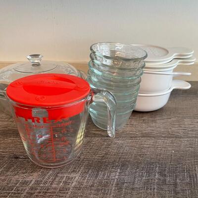 Lot of Pyrex and Corning