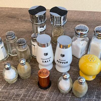 Lot of Salt and Pepper Shakers