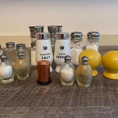 Lot of Salt and Pepper Shakers
