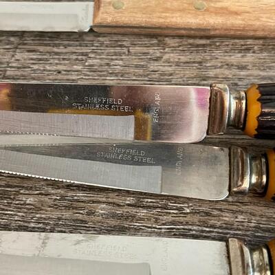 Sheffield Steak knives and Craftsman Knives