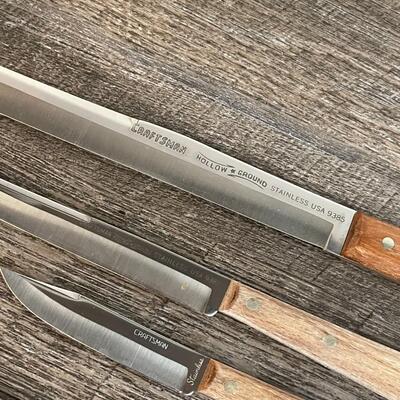 Sheffield Steak knives and Craftsman Knives