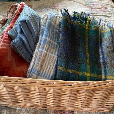Lot of Throw Blankets