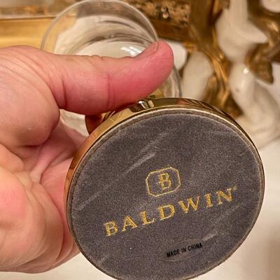 Lot of Gold Bathroom Decor #1