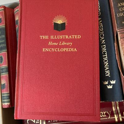 Box Lot of Encyclopedias